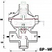 Коммерческий регулятор давления газа ALFA 10 AP TR Coprim